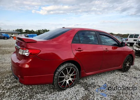 2012 Toyota Corolla Base из США, поврежденный, VIN 2T1BU4EE9CC862801